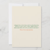 Derby Party Einladung (Rückseite)