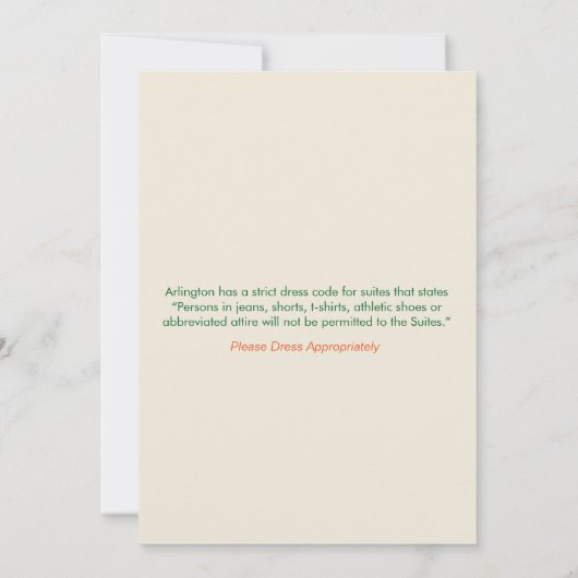 Derby Party Einladung (Rückseite)