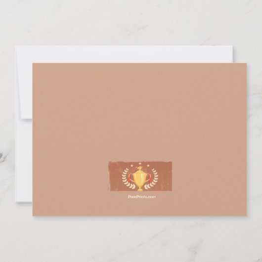 Derby Party Einladung (Rückseite)