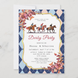 Derby Party Invitation Einladung