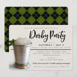 Derby Party | Minze Julep Einladung