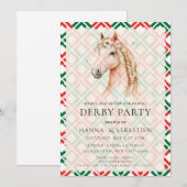 Derby-Party-Reitsport Einladung (Vorne/Hinten)