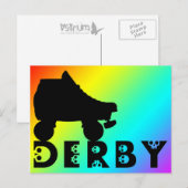 Derby: Schädeldecke Postkarte (Vorne/Hinten)