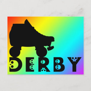Derby: Schädeldecke Postkarte