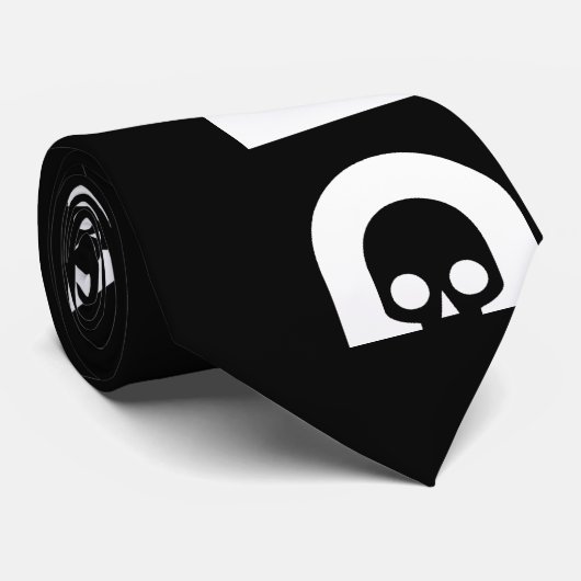 derby : skullphabet krawatte (Gerollt)