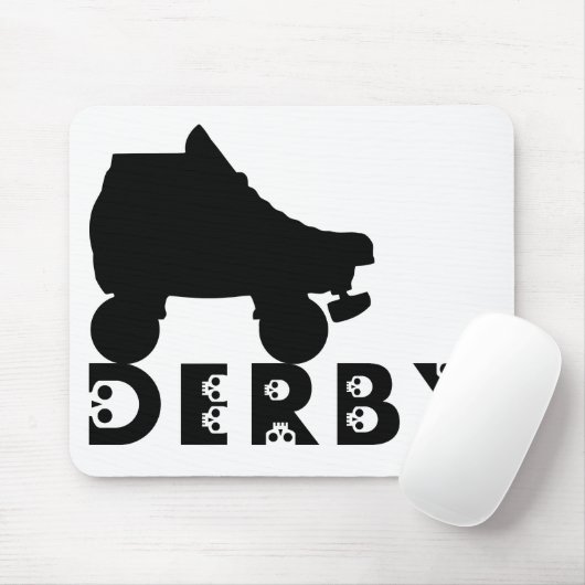 derby : skullphabet mousepad (Mit Mouse)