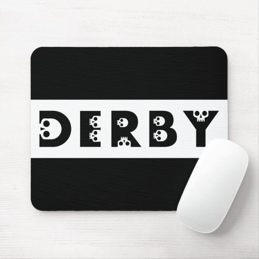 derby : skullphabet mousepad (Mit Mouse)