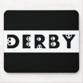 derby : skullphabet mousepad (Vorne)