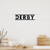 derby : skullphabet poster (Küche)