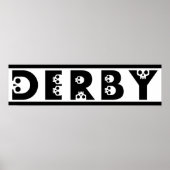 derby : skullphabet poster (Vorne)