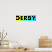 derby : skullphabet poster (Küche)