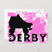 derby : skullphabet postkarte (Vorne/Hinten)