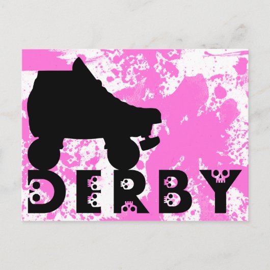 derby : skullphabet postkarte (Vorderseite)