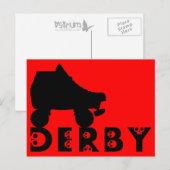 derby : skullphabet postkarte (Vorne/Hinten)