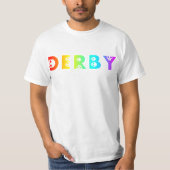 Derby-Skullphabet T-Shirt (Vorderseite)