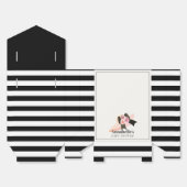 Derby Style Big Pink Hat Rose Baby Dusche Geschenkschachtel (Ungefaltet)