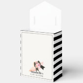 Derby Style Big Pink Hat Rose Baby Dusche Geschenkschachtel (Offen)