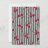 Derby Themed Baby Shower Einladungen (Rückseite)