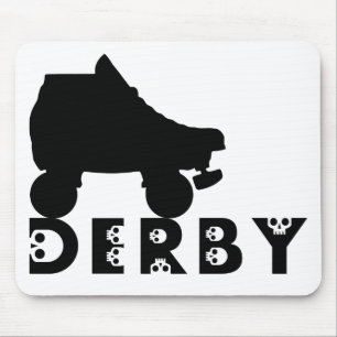 Derby : Totenkopfalphabet Mousepad