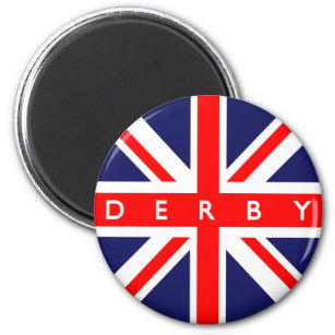 Derby UK Flag Magnet