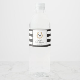 Derby Water Flasche Label für Babydusche Wasserflaschenetikett