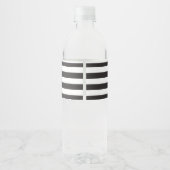 Derby Water Flasche Label für Brautparty Wasserflaschenetikett (Rückseite)