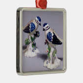 Derby-Zahlen von bluetits, c.1760 Ornament Aus Metall (Rechts)