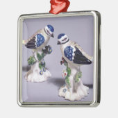Derby-Zahlen von bluetits, c.1760 Ornament Aus Metall (Links)