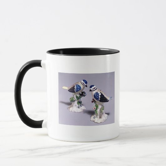 Derby-Zahlen von bluetits, c.1760 Tasse (Links)