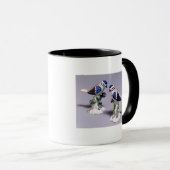 Derby-Zahlen von bluetits, c.1760 Tasse (VorderseiteRechts)