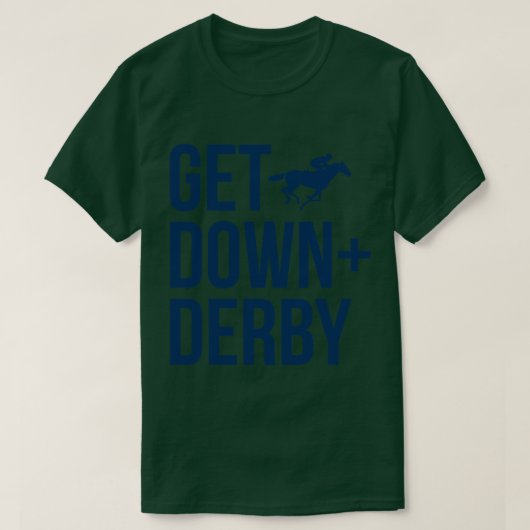Derby-Zeit Pferderennen Männer Frauen T-Shirt Lust (Design vorne)
