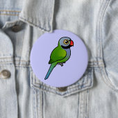 Derbyan Parakeet Button (Beispiel)