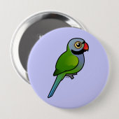 Derbyan Parakeet Button (Vorne & Hinten)