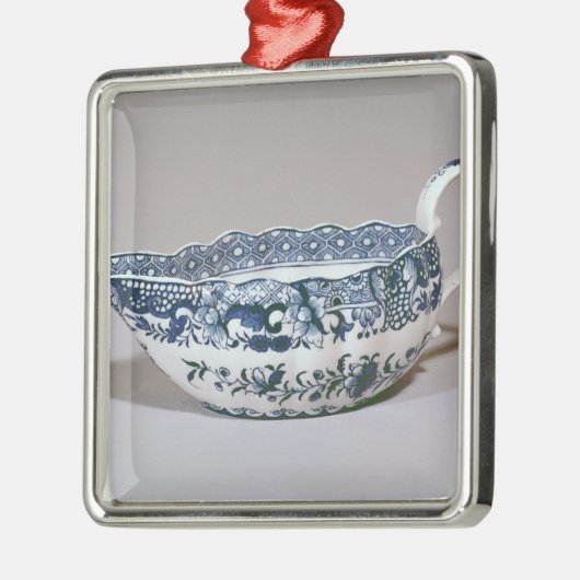 Derbysauceboat, c.1765 silbernes ornament (Links)