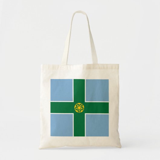 Derbyshire Flag Tragetasche (Vorne)