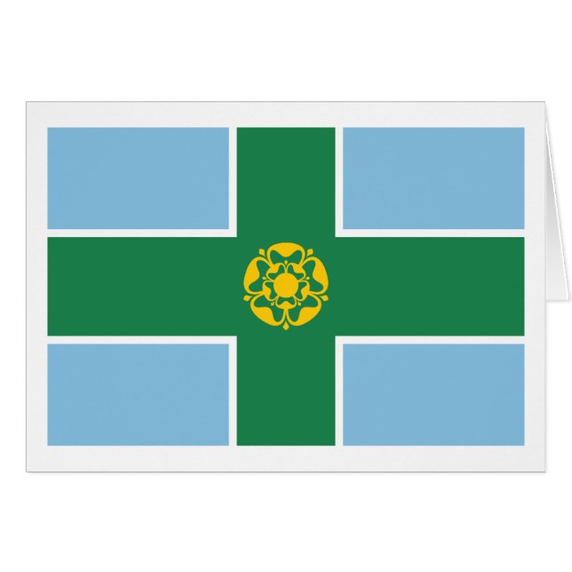 Derbyshire-Flagge (Vorderseite (Horizontal))