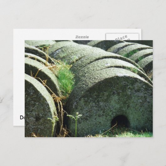 DERBYSHIRE MILLSTONES POSTKARTE (Vorne/Hinten)