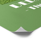 Derbyshire Peak District in den 20er Jahren des 20 Poster (Ecke)