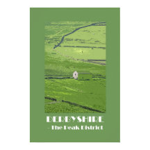 Derbyshire Peak District in den 20er Jahren des 20