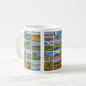 Derbyshire & Peak District Kaffeetasse (Vorderseite Links)