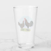 Derbyshire Redcap Fowl Glas (Rückseite)