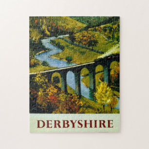 Derbyshire - Vereinigtes Königreich Puzzle