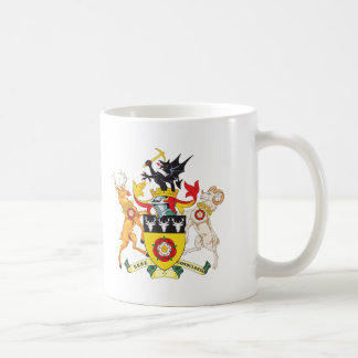 Derbyshire-Wappen Kaffeetasse