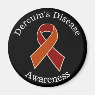 Dercum's Disease Awareness Ribbon Magnet