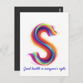 Derecho de todos postkarte (Vorne/Hinten)