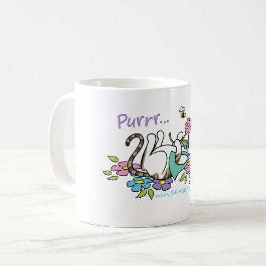 Derecho - Purrr Tasse (Vorderseite Links)