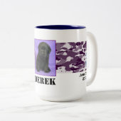 Derek-Tasse Zweifarbige Tasse (VorderseiteRechts)