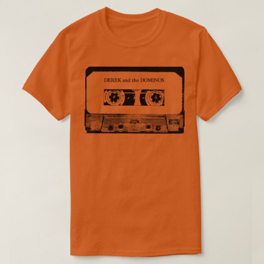 Derek und das Dominos Cassette Tape T-Shirt (Design vorne)