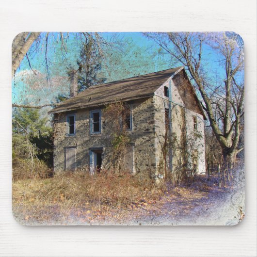 Derelict Farmhouse auf der Upper Ridge Road Mousepad (Vorne)