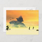 Derelict Robot Revival Postcard Postkarte (Vorne/Hinten)